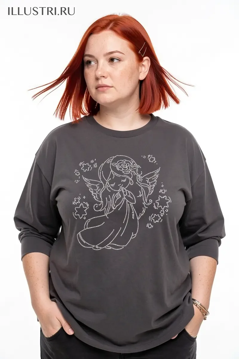 Визуализация Ангелочек и звезды