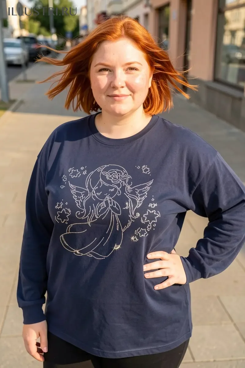 Визуализация Ангелочек и звезды