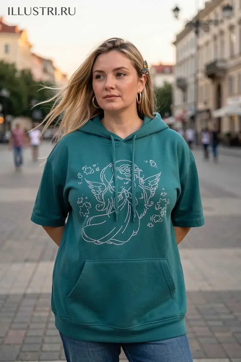 Визуализация Ангелочек и звезды