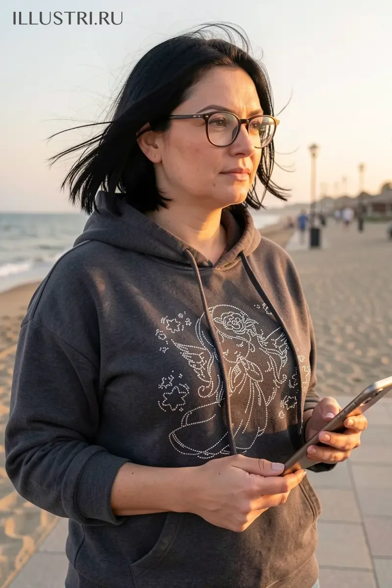 Визуализация Ангелочек и звезды