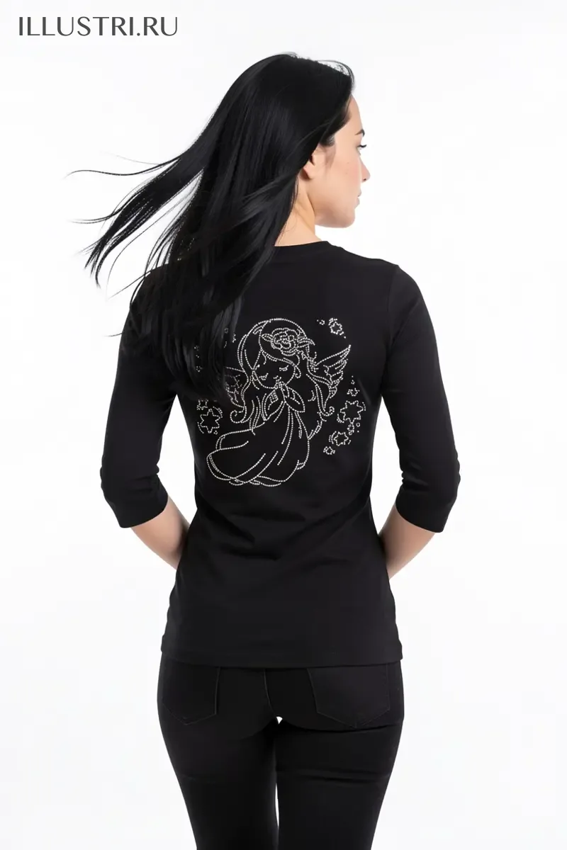 Визуализация Ангелочек и звезды