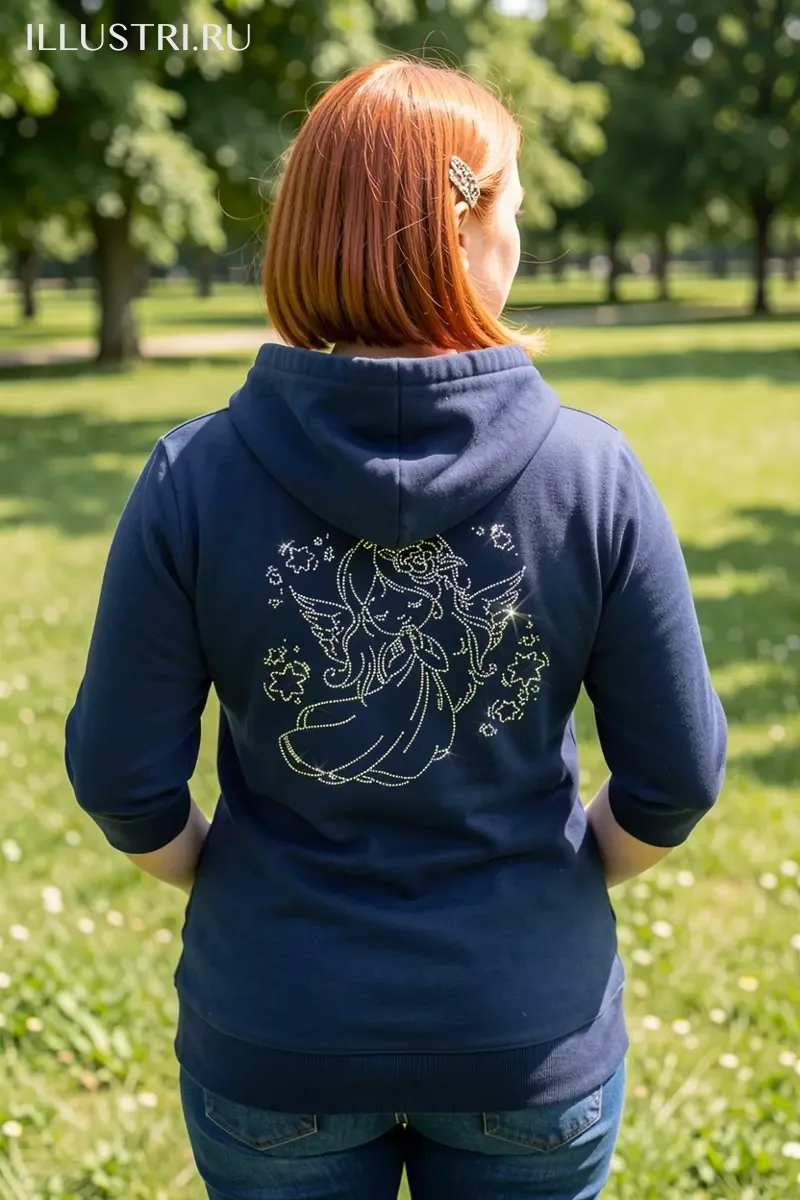 Визуализация Ангелочек и звезды