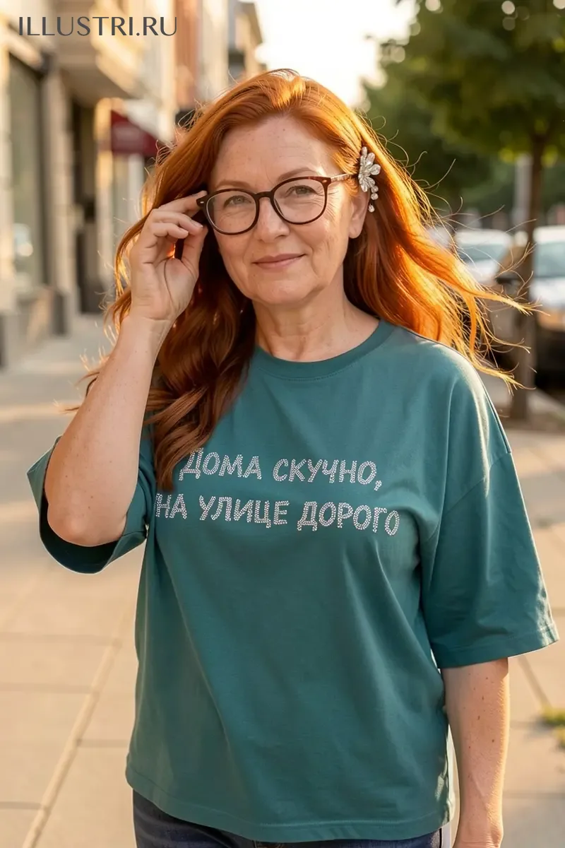 Визуализация Надпись - Дома скучно, на улице дорого