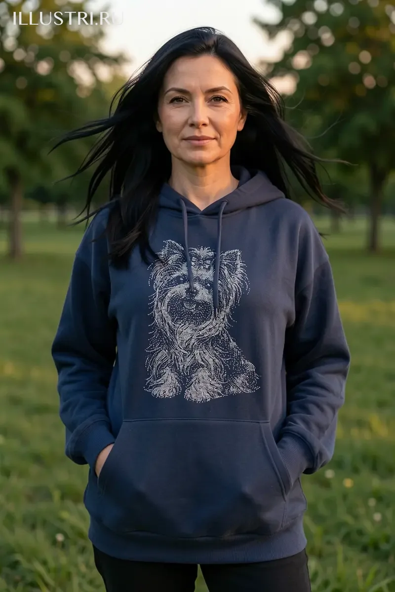 Визуализация Йоркширский терьер