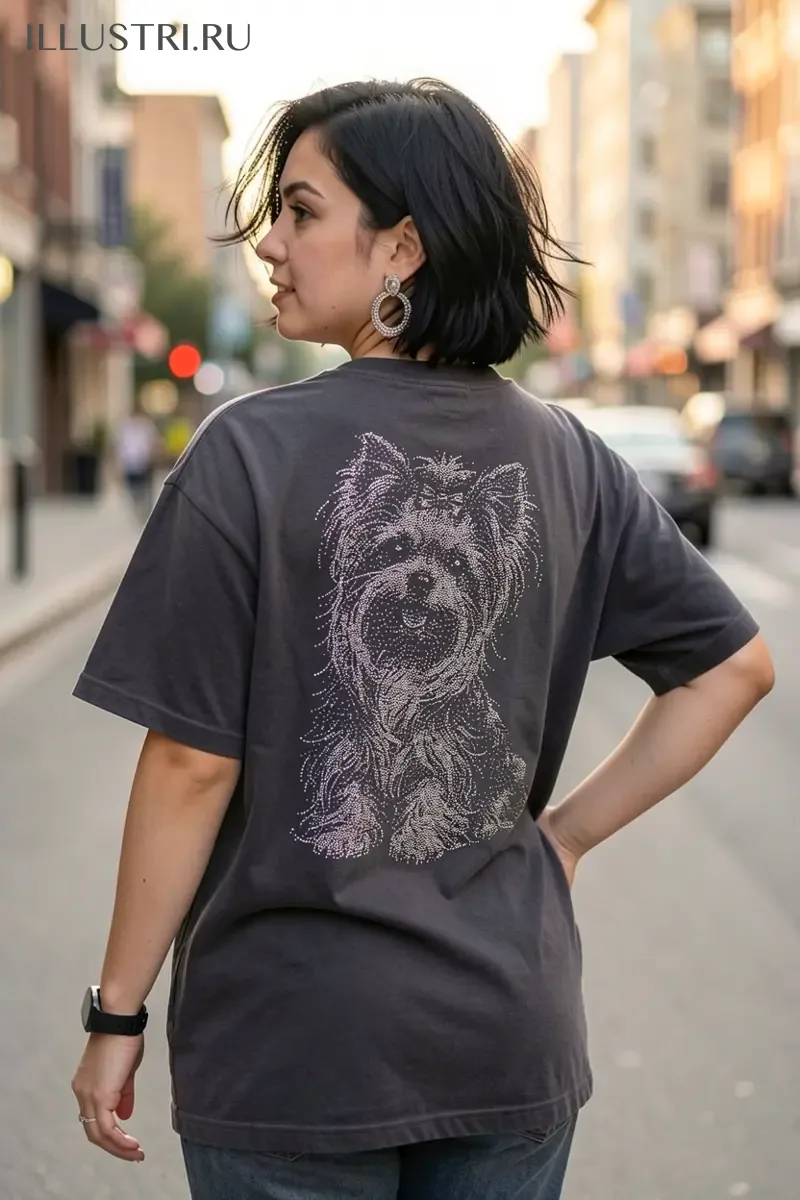 Визуализация Йоркширский терьер