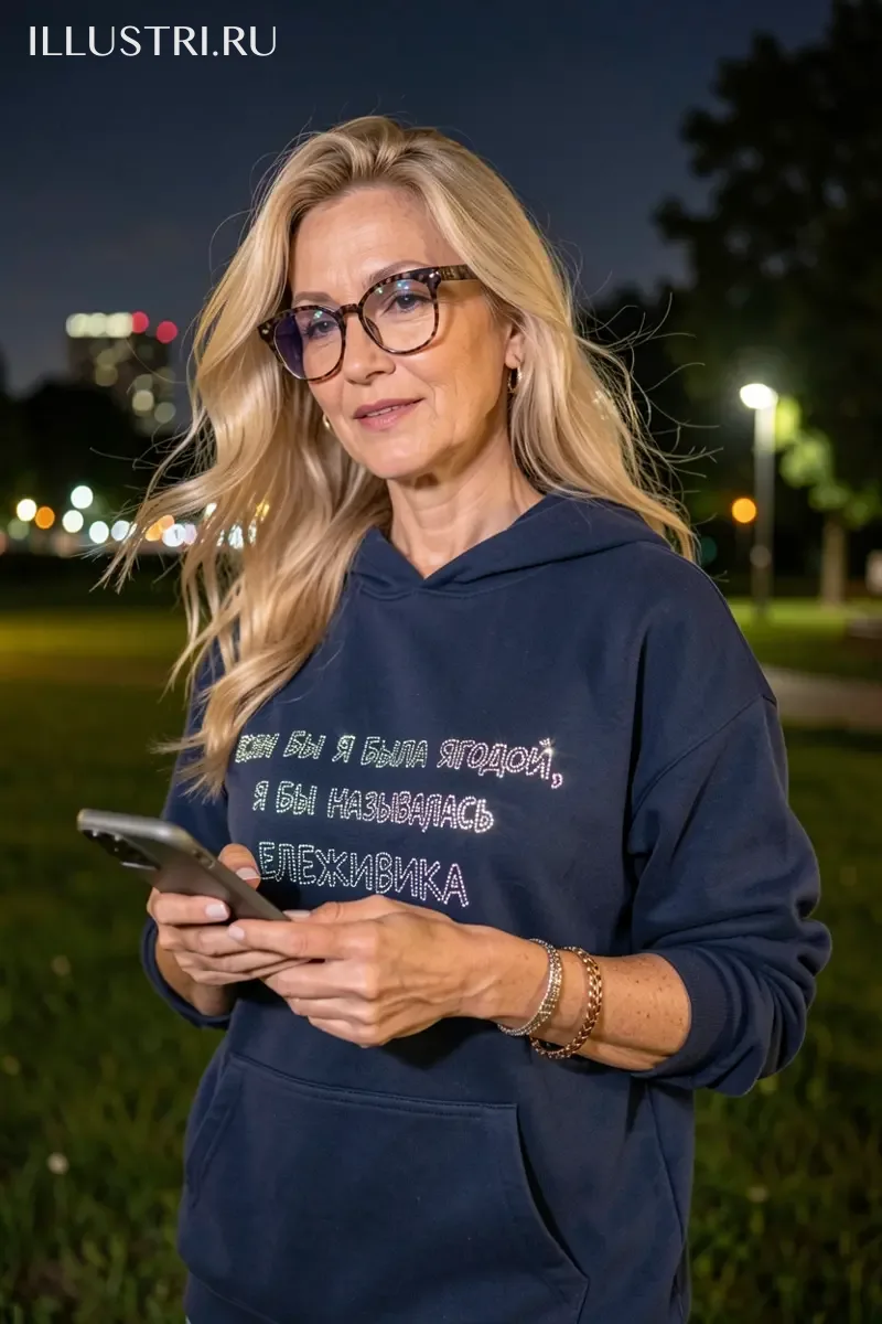 Визуализация Надпись "Если бы я была ягодой"