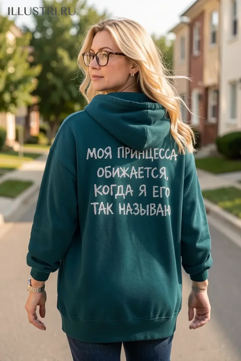 Визуализация Надпись - Моя принцесса обижается, когда я его так называю