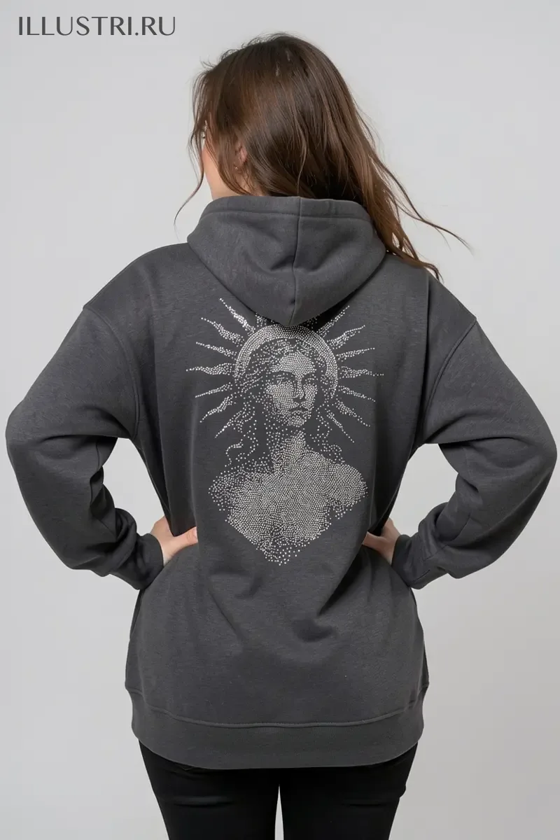 Визуализация Девушка и солнце