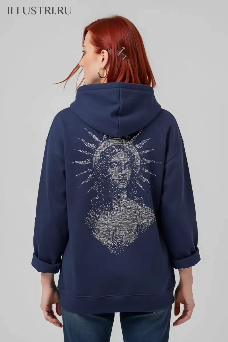 Визуализация Девушка и солнце