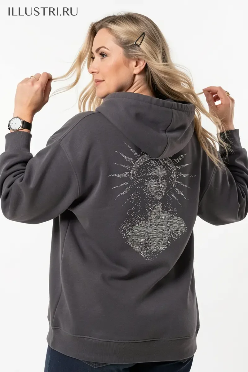 Визуализация Девушка и солнце