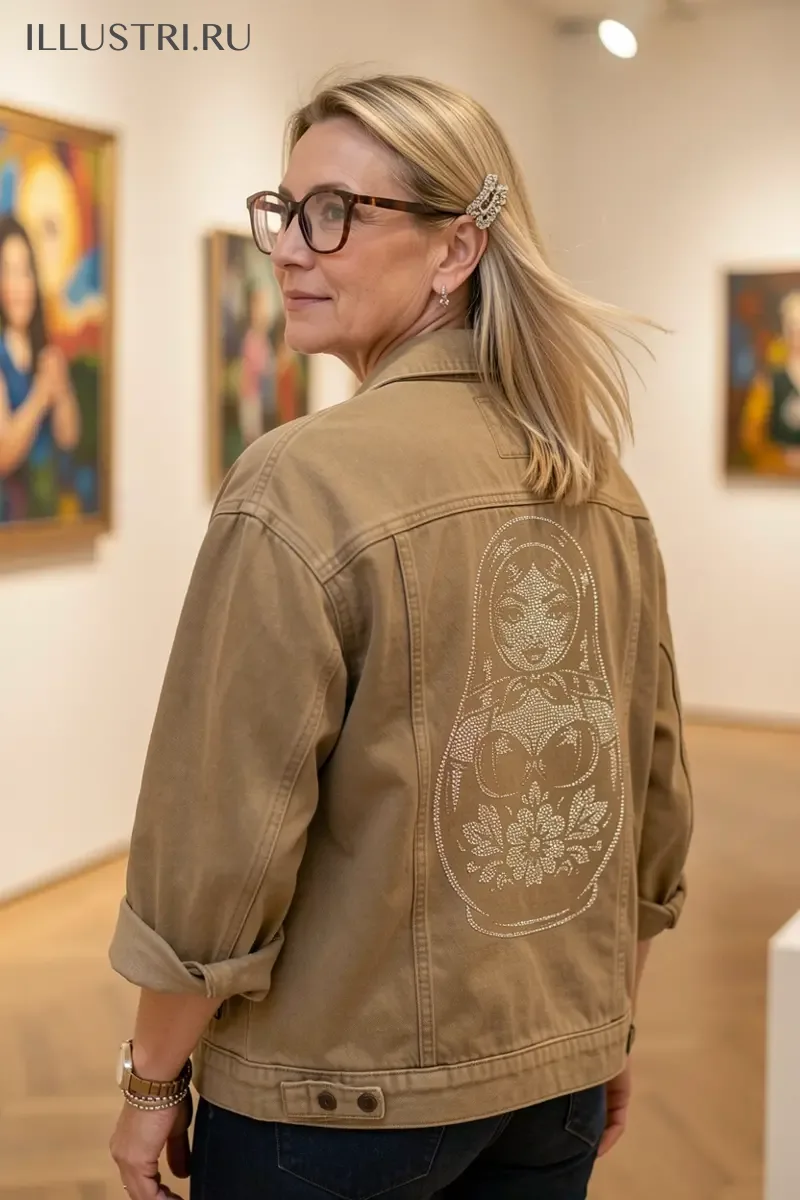 Визуализация Матрёшка - Секси Матрена
