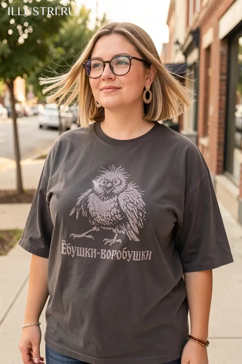 Визуализация Воробушек - ёбушки-воробушки