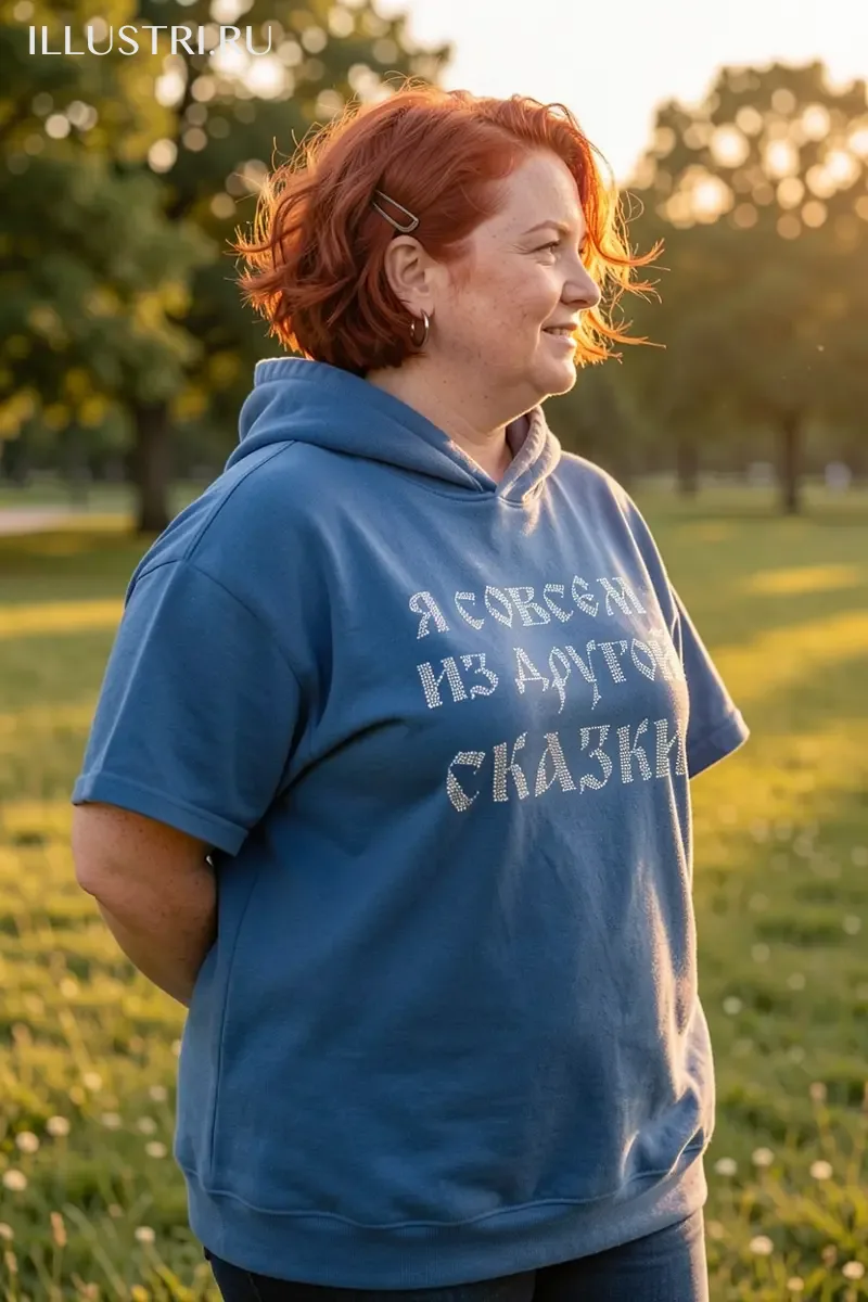 Визуализация Надпись - Я совсем из другой сказки