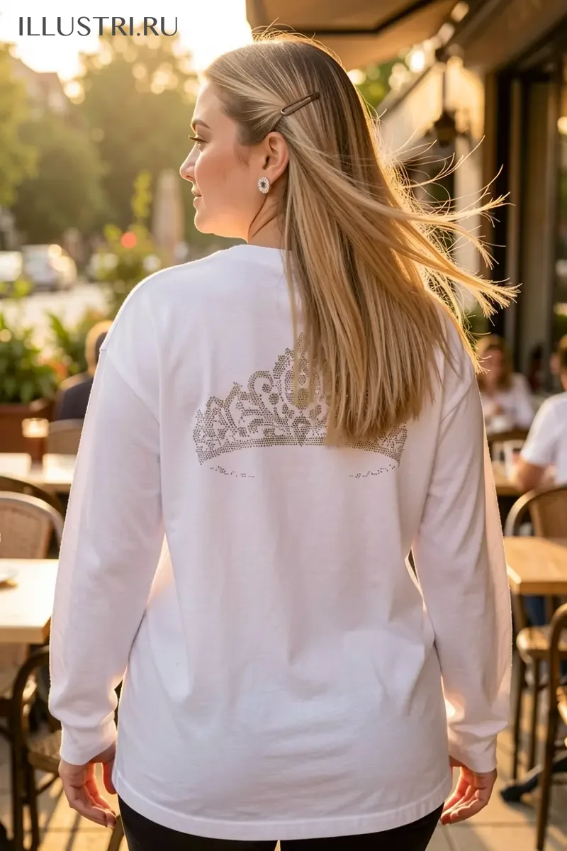 Визуализация Диадема (на футболку)