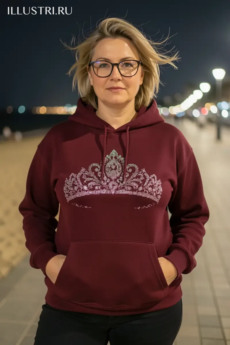 Визуализация Диадема (на футболку)