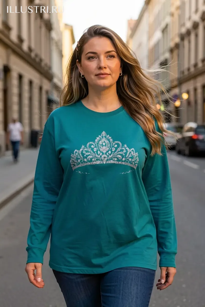 Визуализация Диадема (на футболку)