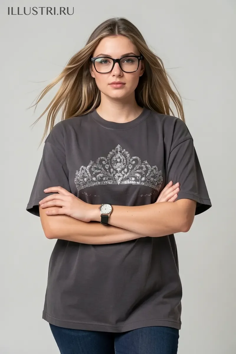 Визуализация Диадема (на футболку)