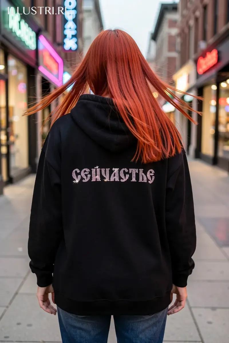 Визуализация Надпись - Сейчастье