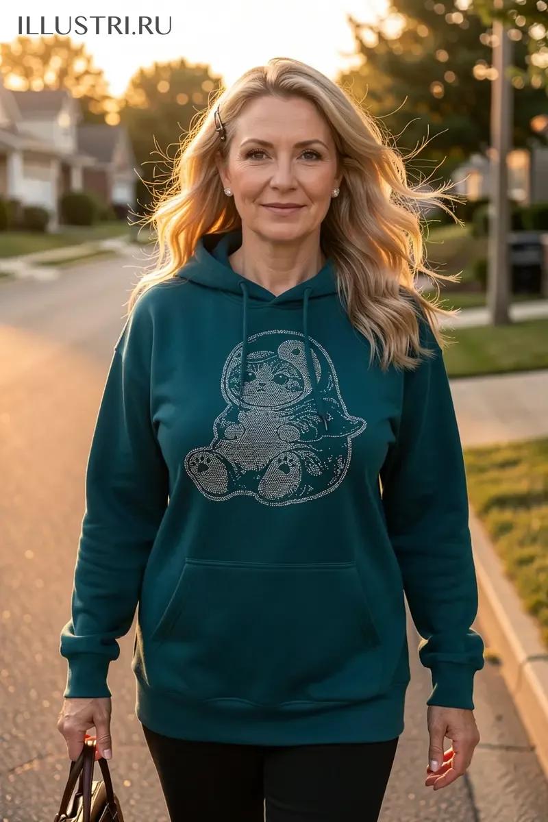 Визуализация Котик в костюме пингвина