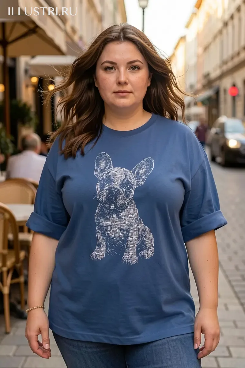 Визуализация Французкий бульдог