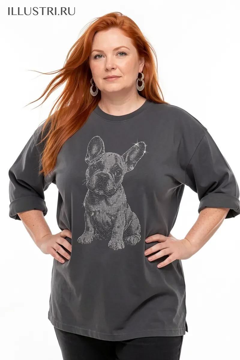 Визуализация Французкий бульдог