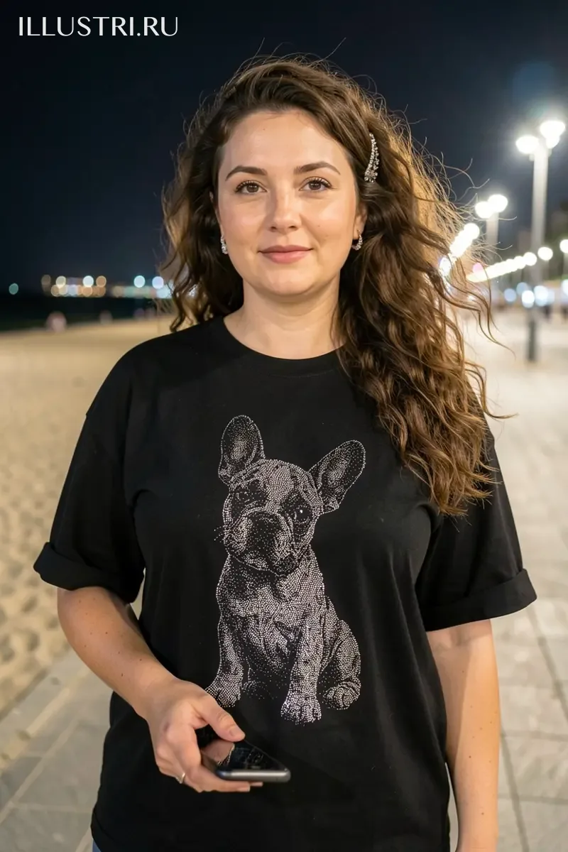 Визуализация Французкий бульдог