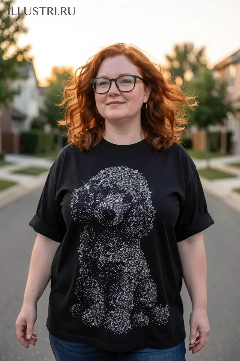 Визуализация Пудель