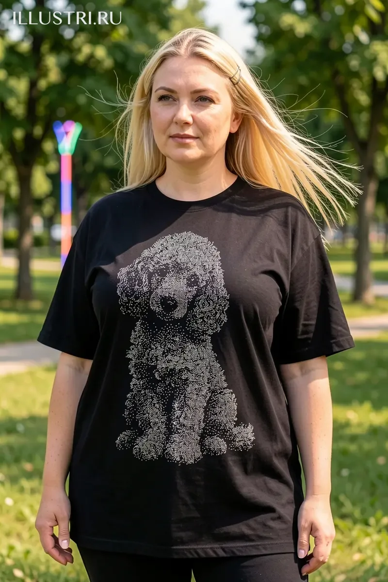 Визуализация Пудель