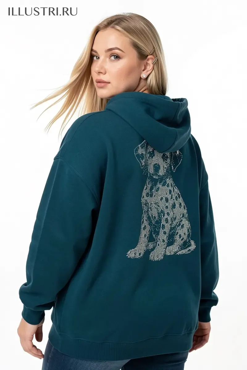 Визуализация Далматинец щенок