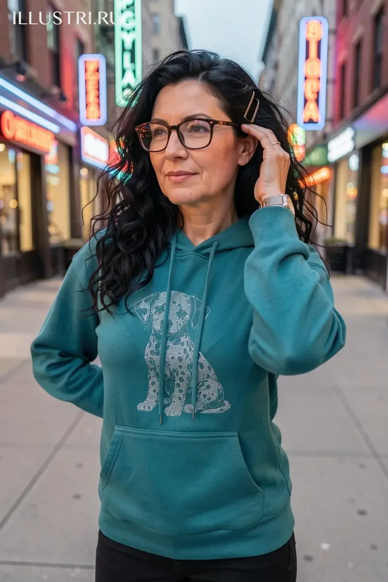 Визуализация Далматинец щенок