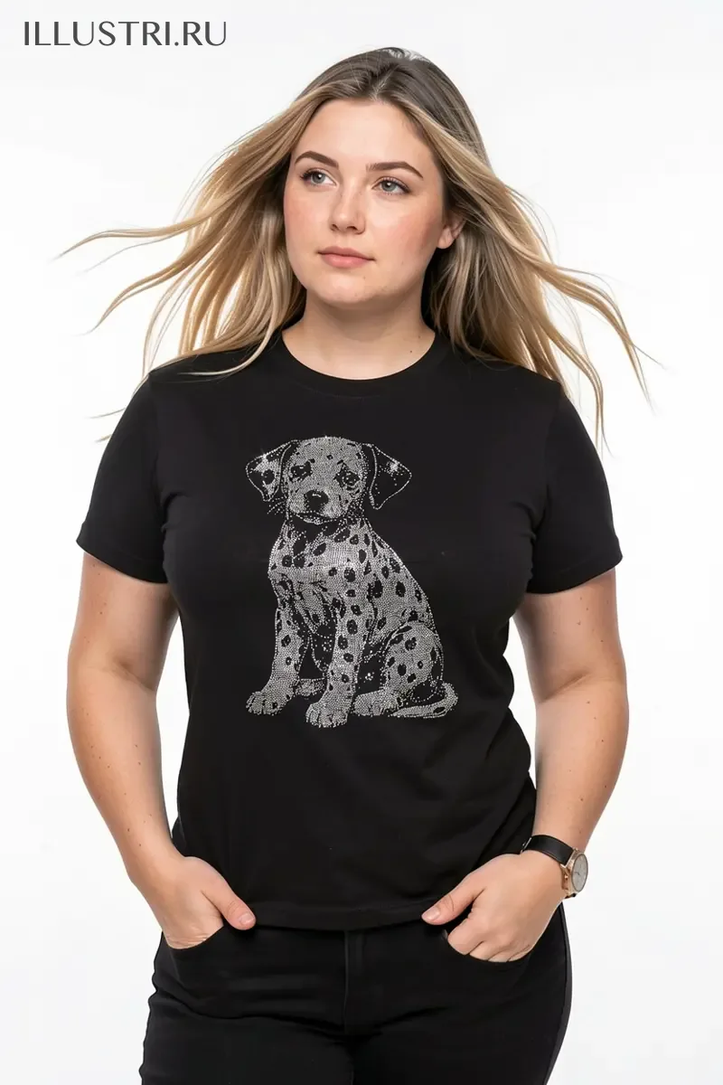 Визуализация Далматинец щенок