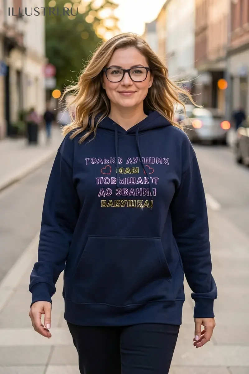 Визуализация Только лучших мам повышают до звания бабушка!