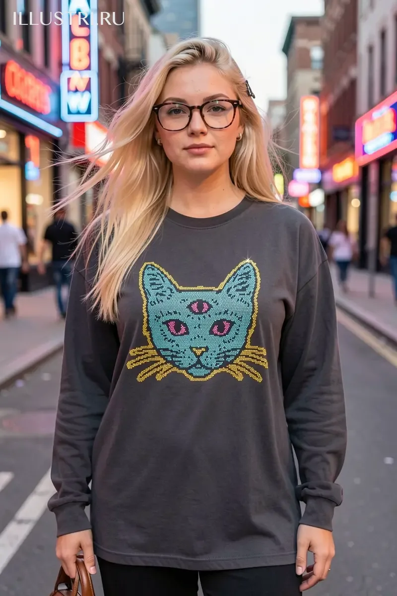 Визуализация Трехглазый котик