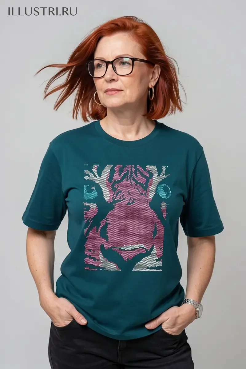 Визуализация Розовый тигр