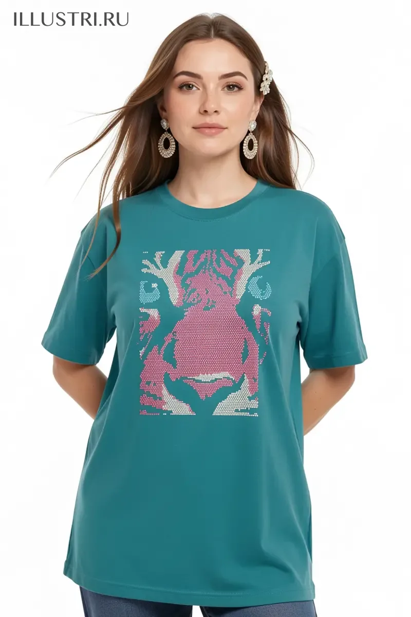 Визуализация Розовый тигр