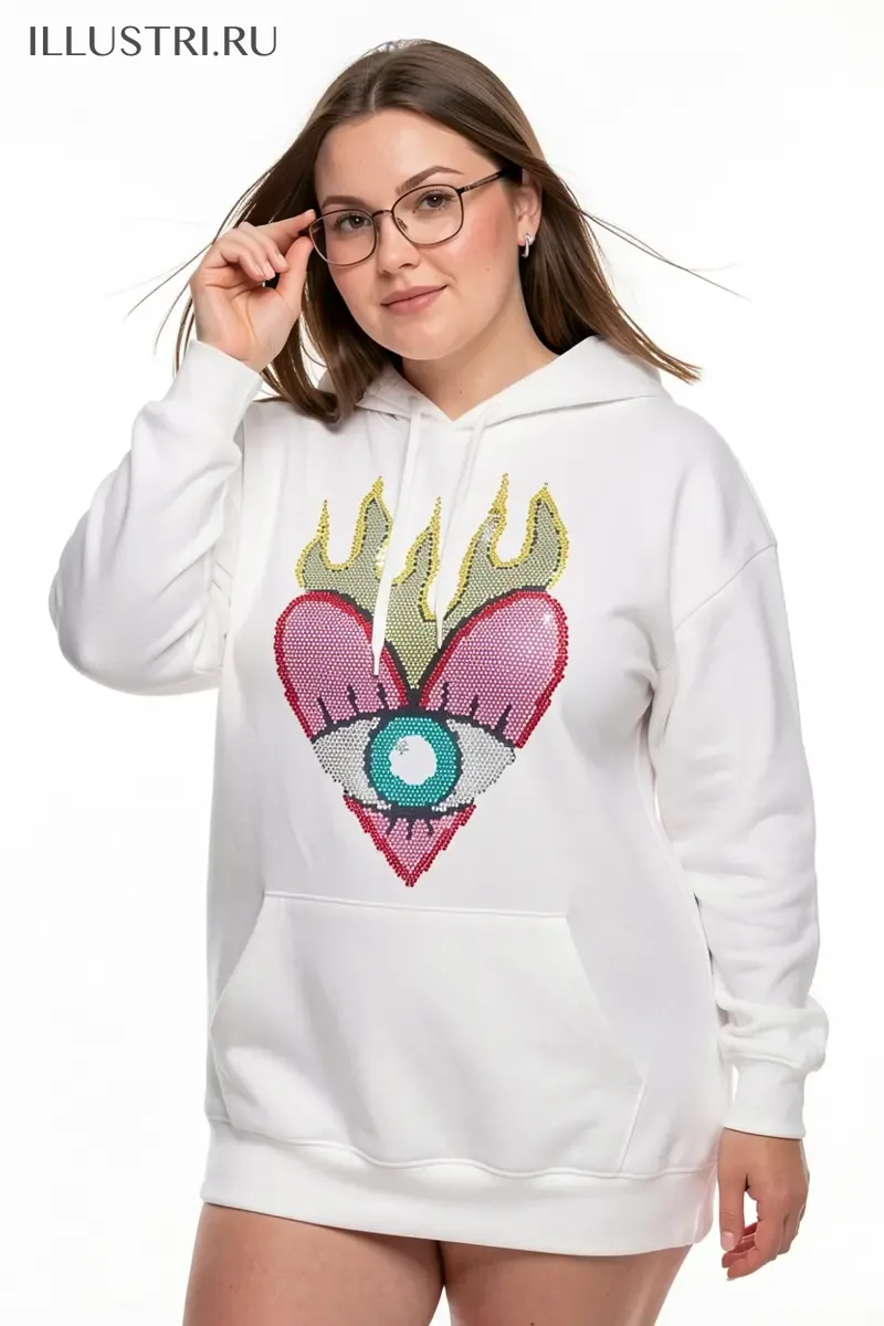 Визуализация Глаз в сердечке