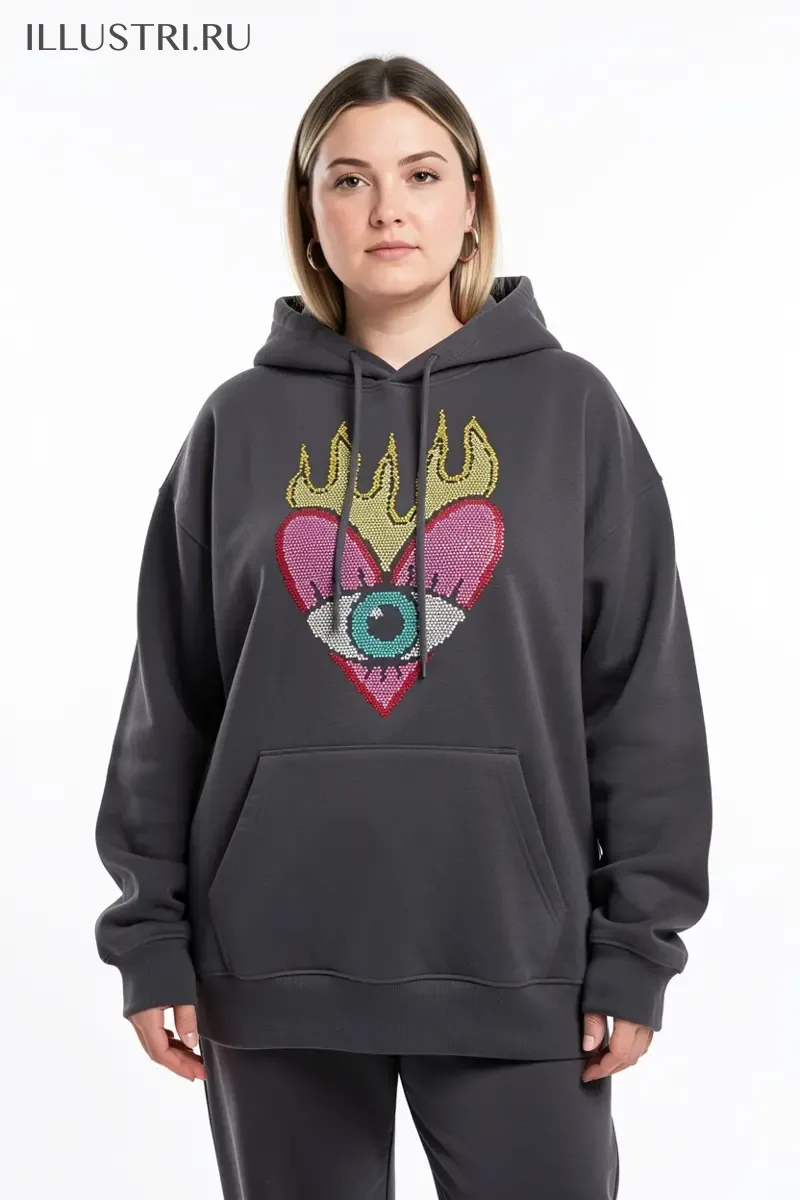 Визуализация Глаз в сердечке