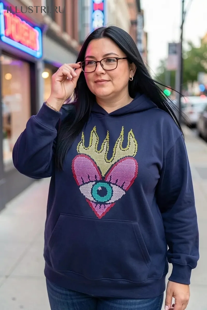 Визуализация Глаз в сердечке