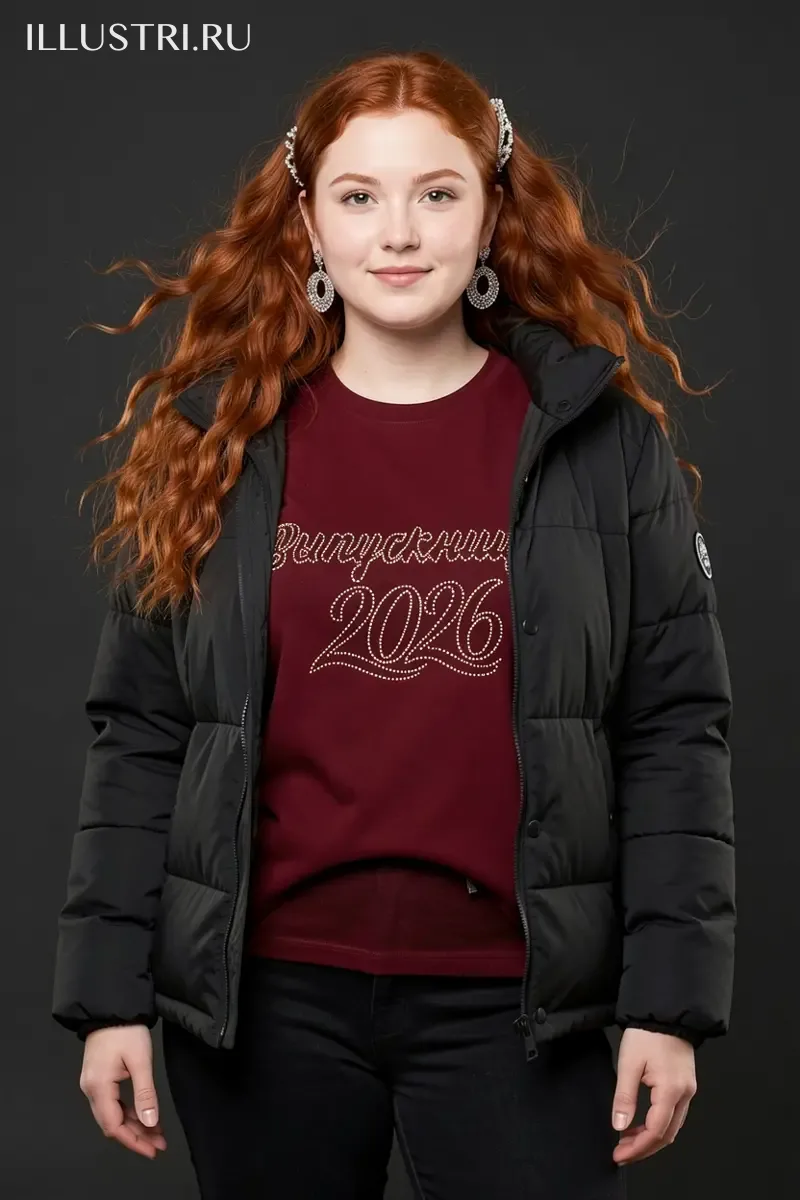 Визуализация Выпускница (2026) надпись