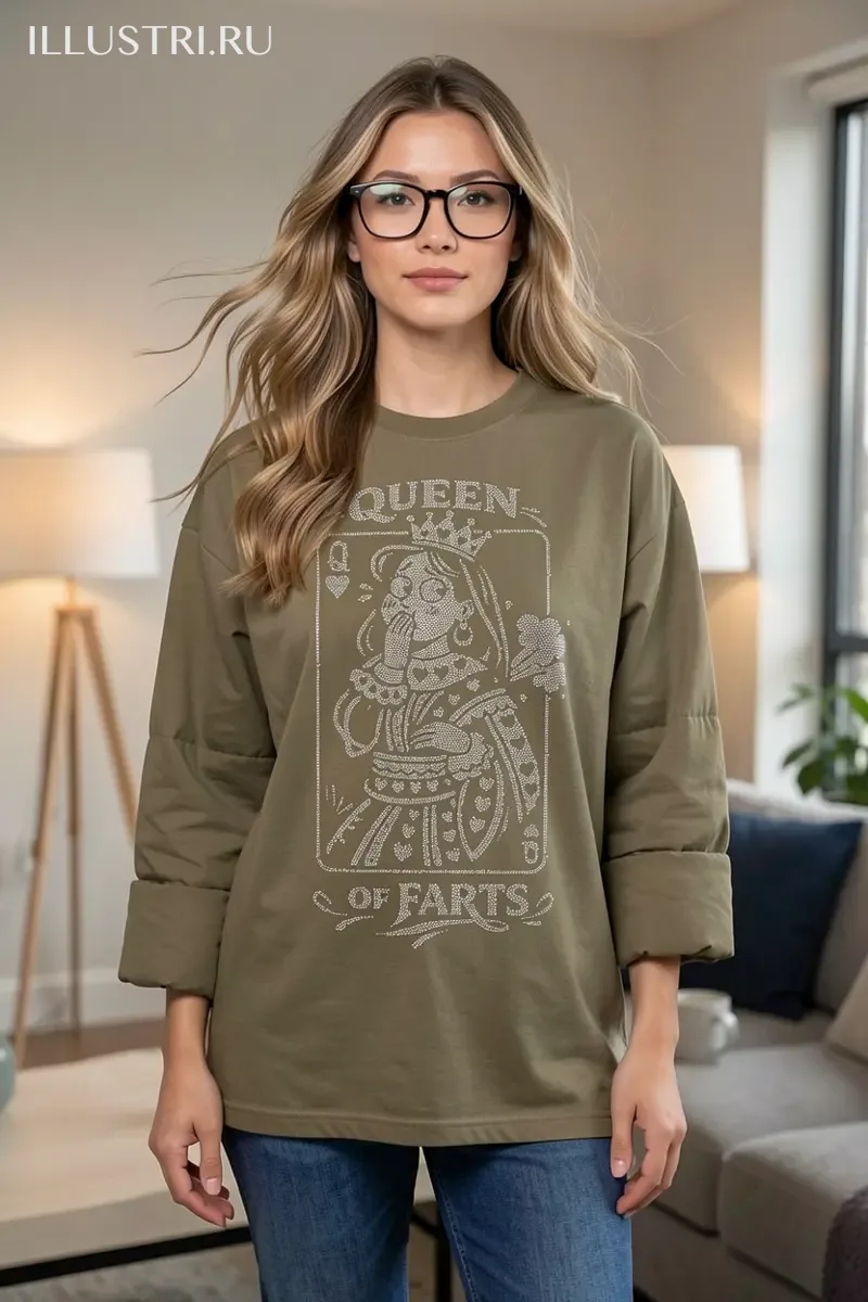 Визуализация Королева пуков - queen of farts