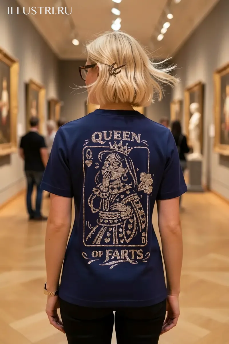 Визуализация Королева пуков - queen of farts