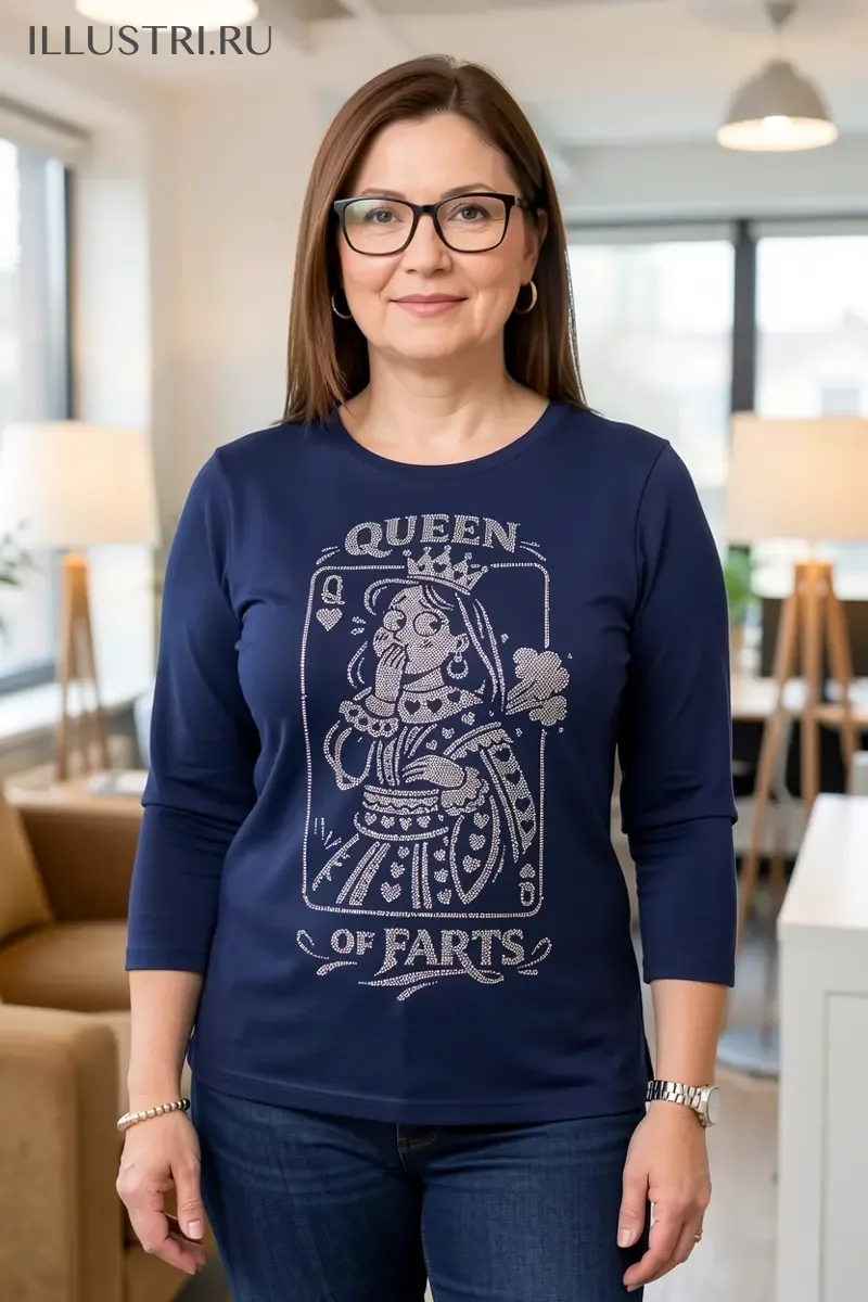 Визуализация Королева пуков - queen of farts