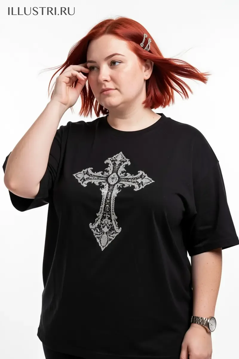 Визуализация Ажурный крест