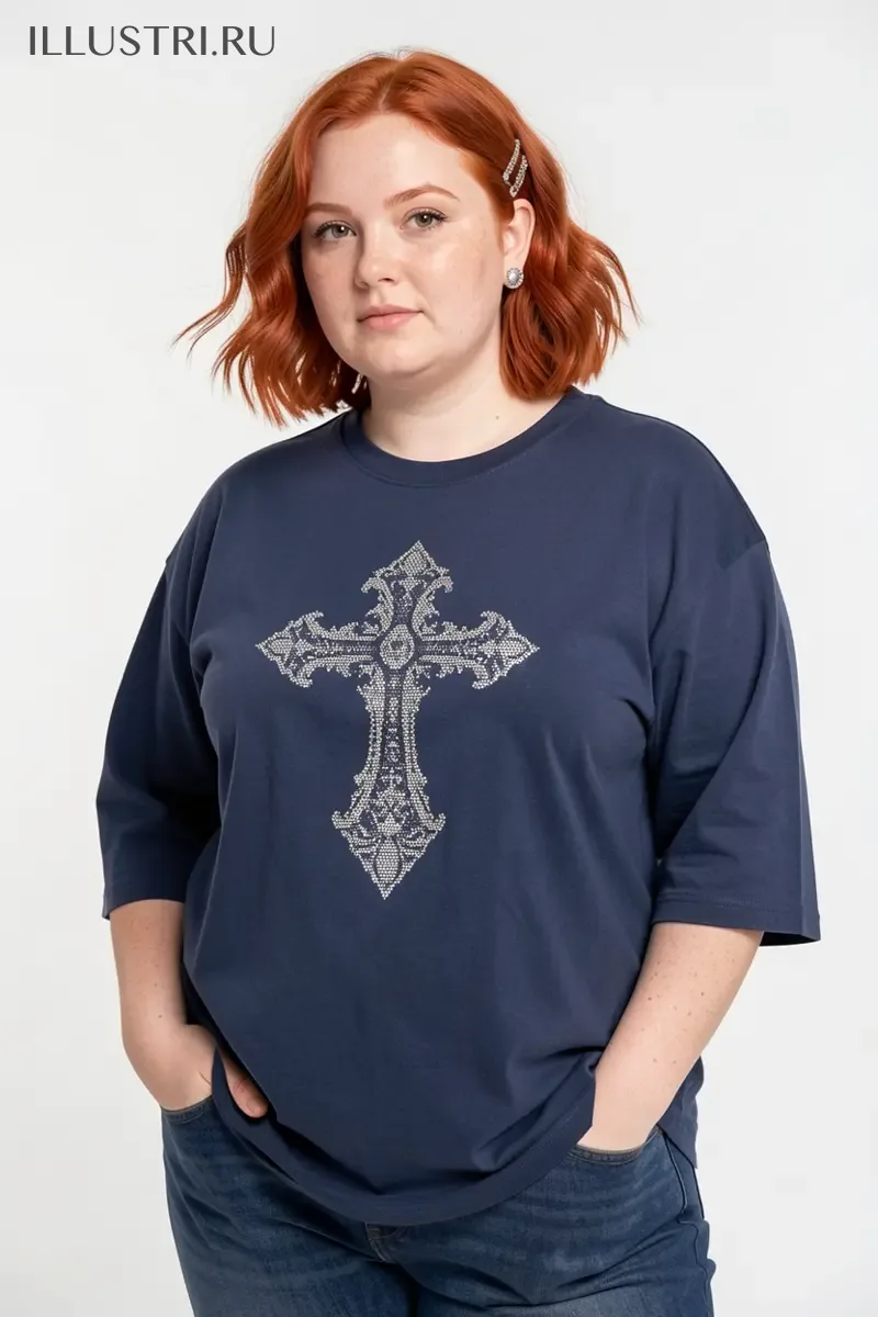 Визуализация Ажурный крест