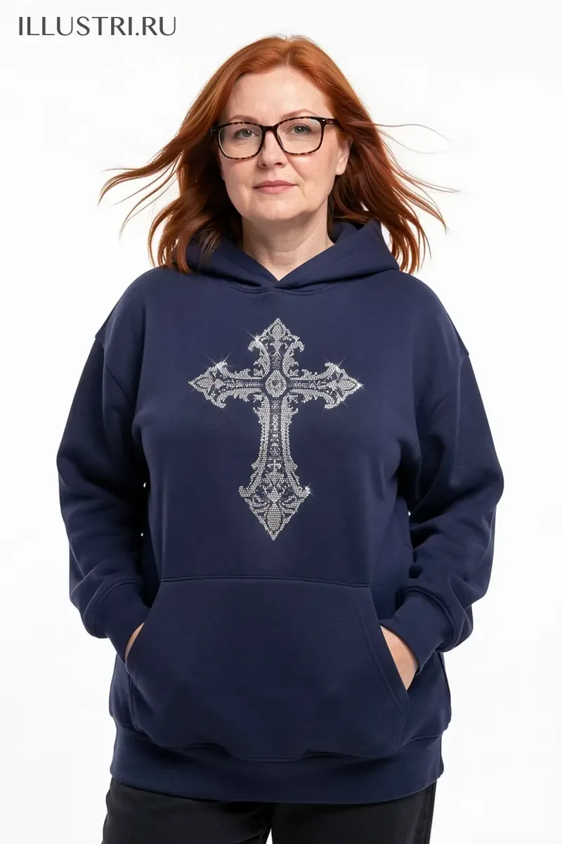 Визуализация Ажурный крест