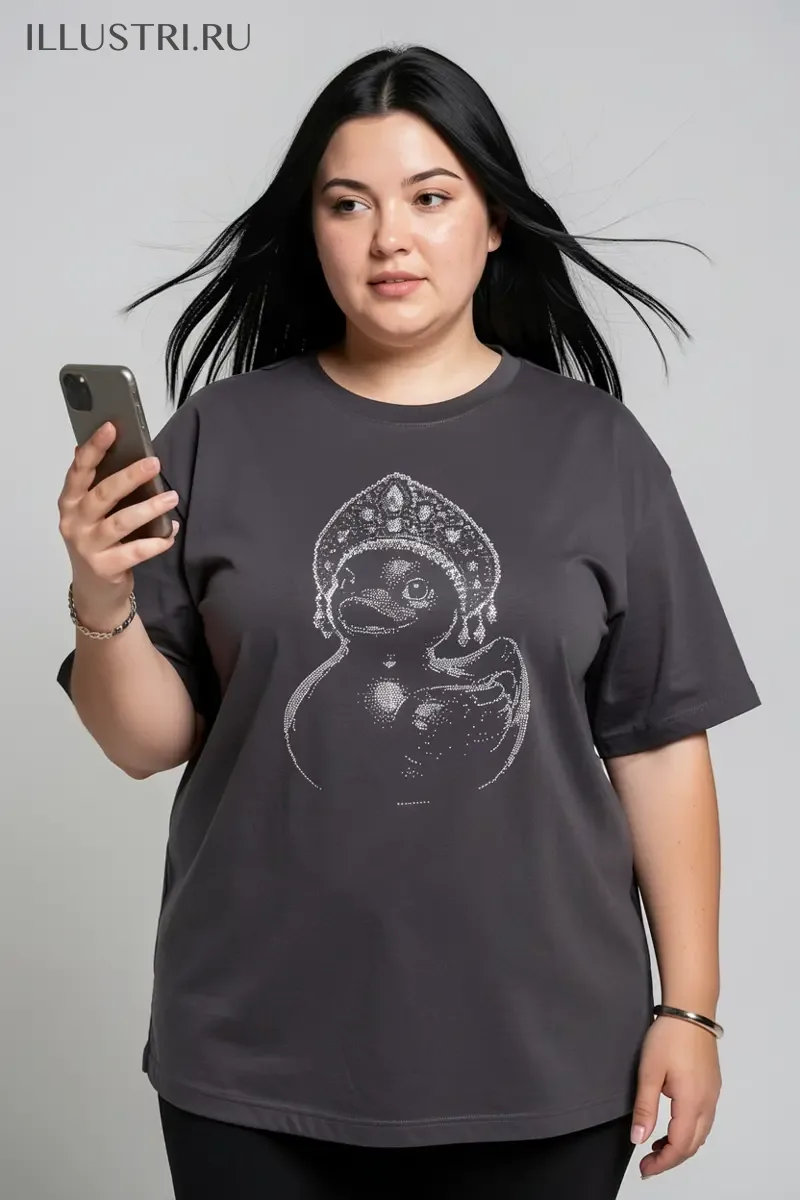 Визуализация Уточка в кокошнике