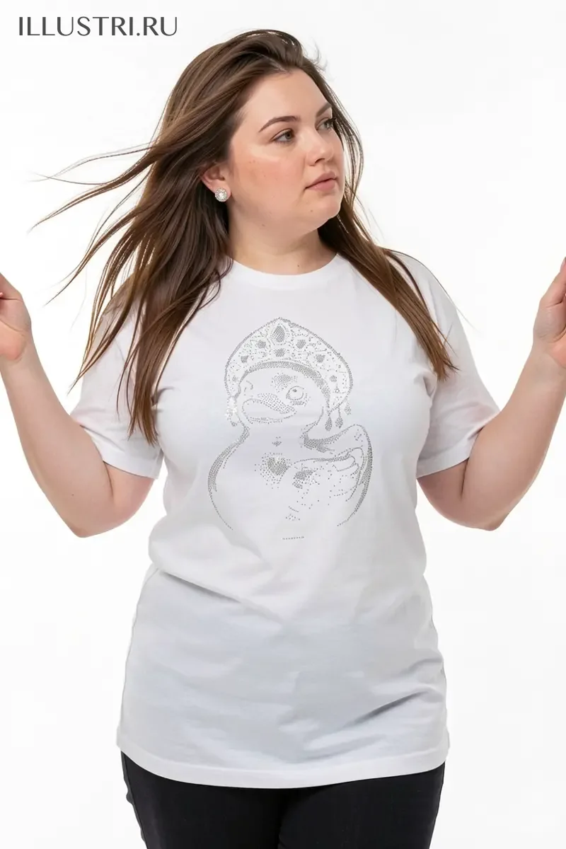 Визуализация Уточка в кокошнике