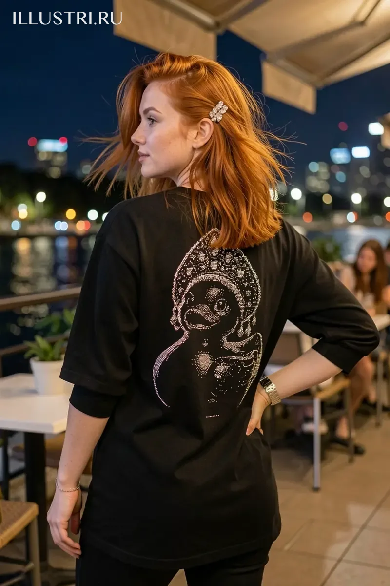 Визуализация Уточка в кокошнике