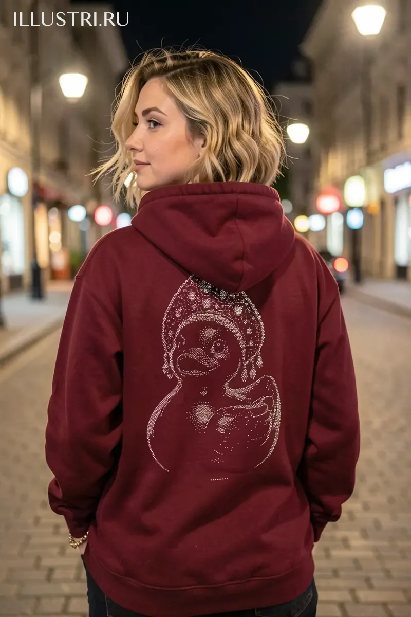 Визуализация Уточка в кокошнике