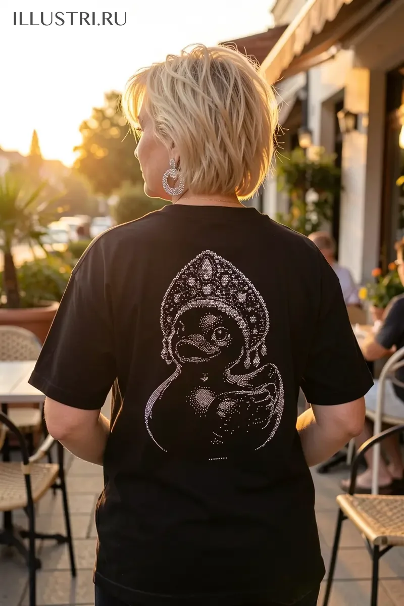 Визуализация Уточка в кокошнике